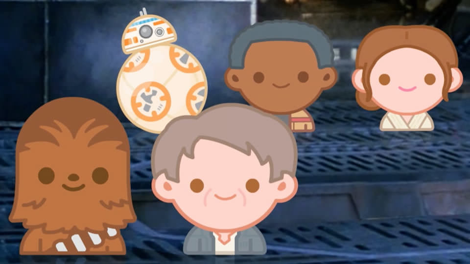 Star Wars: The Force Awakens as told by Emoji (2016)